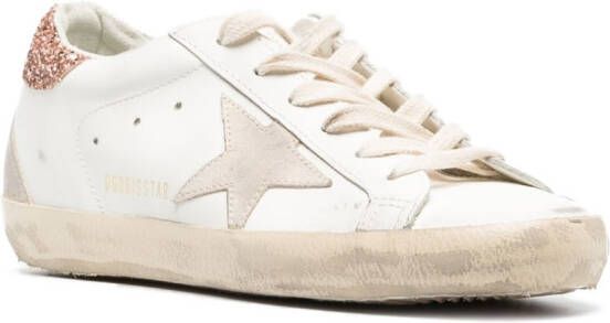 Golden Goose Super-Star low-top leather sneakers White