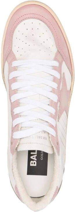 Golden Goose Ball Star distressed sneakers White