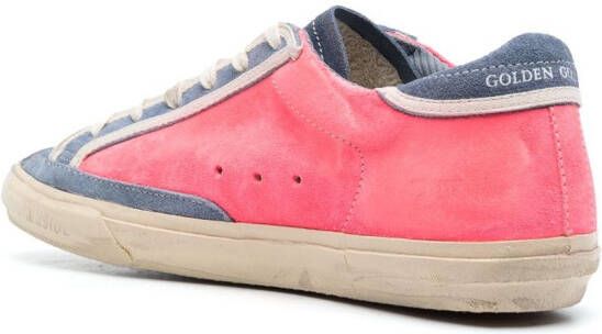 Golden Goose Super Star low-top suede sneakers Pink