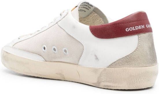 Golden Goose Super-Star mesh lace-up sneakers White