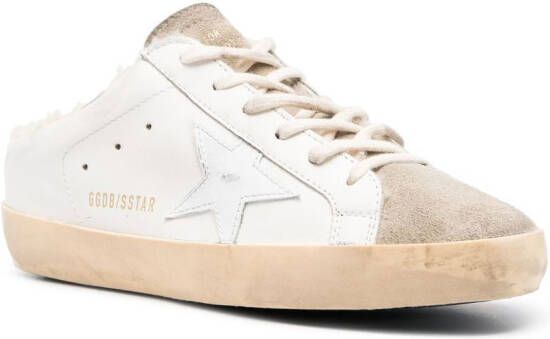 Golden Goose Super-Star Sabot lace-up sneakers White