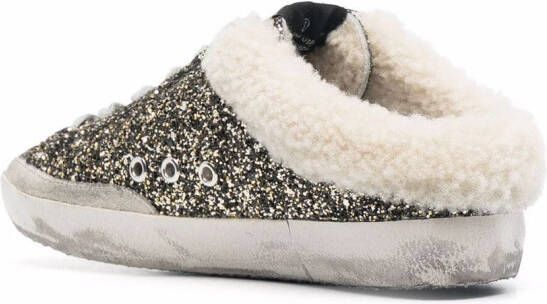 Golden Goose Super-Star sabot sneakers Black