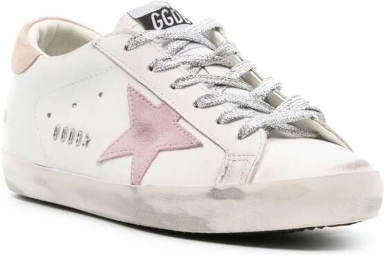 Golden Goose Superstar leather sneakers White