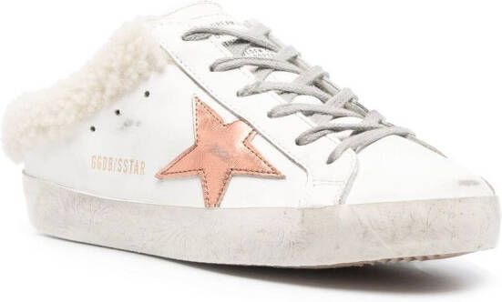 Golden Goose Superstar slip-on sneakers White