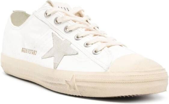 Golden Goose V-star lace-up sneakers White