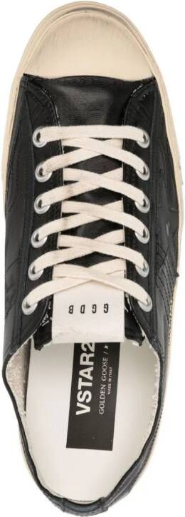 Golden Goose V-Star leather sneakers Black