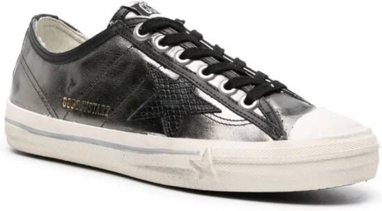 Golden Goose V-Star leather sneakers Black