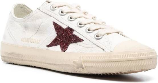 Golden Goose V-Star leather sneakers White