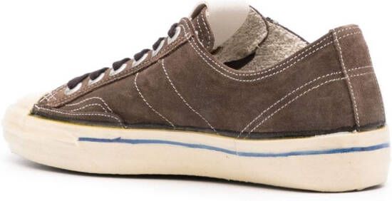 Golden Goose V Star-patch lace-up sneakers Brown