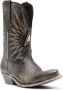 Golden Goose Wishstar leather western boots Black - Thumbnail 2