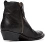 Golden Goose young leather cowboy ankle boots Black - Thumbnail 5