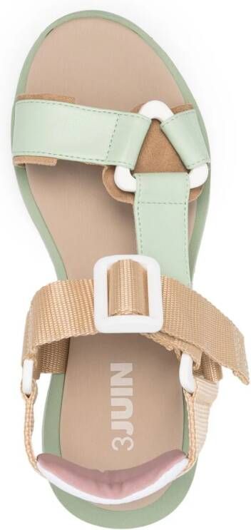 Grey Mer adjustable-strap sandals Green