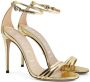 Gucci 110mm metallic leather sandals Gold - Thumbnail 2