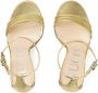 Gucci 110mm metallic leather sandals Gold - Thumbnail 4