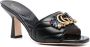 Gucci 85mm crystal-embellished quilted mules Black - Thumbnail 2