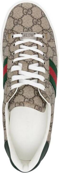 Gucci Ace panelled sneakers Neutrals