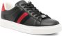 Gucci Ace side-stripe leather sneakers Black - Thumbnail 2