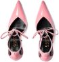 Gucci ankle-cuff leather pumps Pink - Thumbnail 5