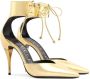 Gucci Priscilla 105mm metallic pumps Gold - Thumbnail 2