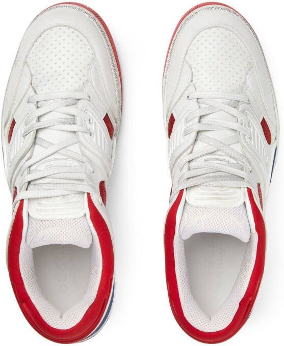 Gucci Basket lace-up sneakers White