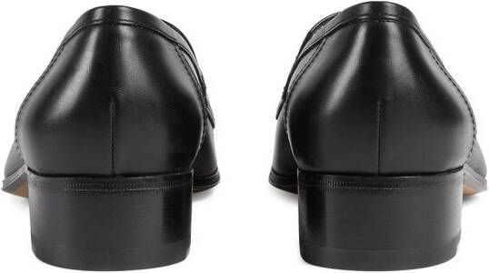 Gucci block-heel horsebit loafers Black