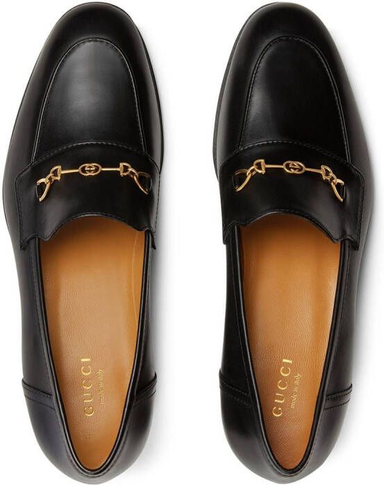 Gucci block-heel horsebit loafers Black