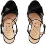 Gucci crossover-strap platform leather sandals Black - Thumbnail 4