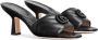 Gucci Double G 75mm slide sandal Black - Thumbnail 2