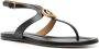 Gucci Double G leather thong sandals Black - Thumbnail 2