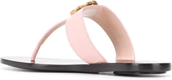Gucci Double G sandals Pink
