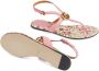 Gucci Double G thong sandals Pink - Thumbnail 5