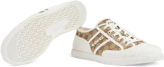 Gucci GG canvas sneakers Brown