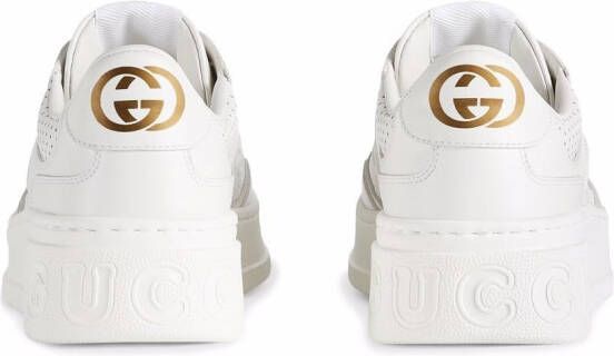 Gucci GG embossed low-top sneakers White