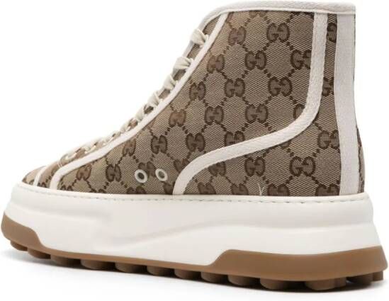 Gucci GG high-top sneakers Neutrals