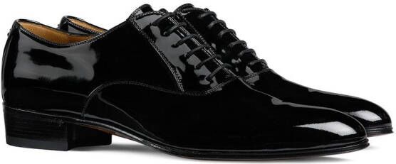 Gucci GG lace-up shoes Black