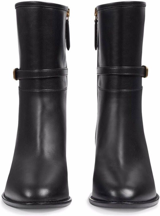 Gucci GG leather boots Black