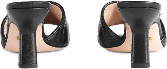 Gucci GG Marmont sandals Black