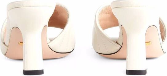 Gucci GG Marmont sandals White