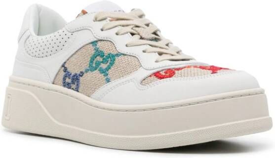 Gucci GG panelled sneakers Neutrals