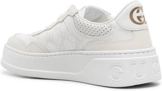 Gucci GG Supreme leather sneakers White