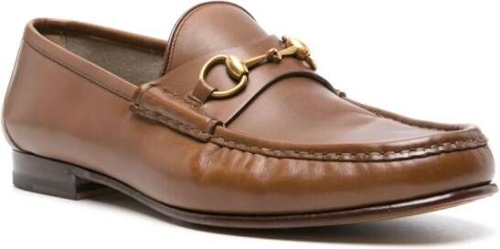Gucci Horsebit 1953 leather loafers Brown