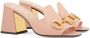 Gucci Horsebit 75mm mule sandals Pink - Thumbnail 4