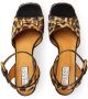 Gucci Horsebit 90mm leopard-print sandals Brown - Thumbnail 4