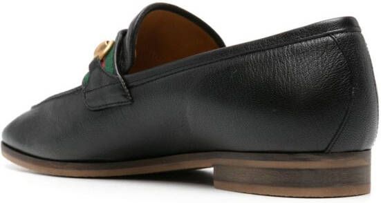 Gucci Horsebit-detail leather loafers Black