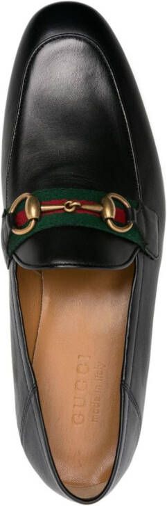 Gucci Horsebit-detail leather loafers Black
