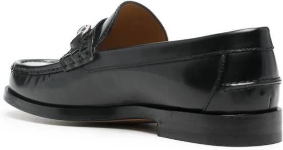 Gucci Horsebit leather loafers Black