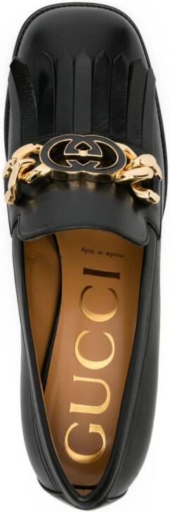 Gucci Interlocking G 55mm leather pumps Black
