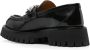 Gucci Interlocking G-chain leather loafers Black - Thumbnail 3