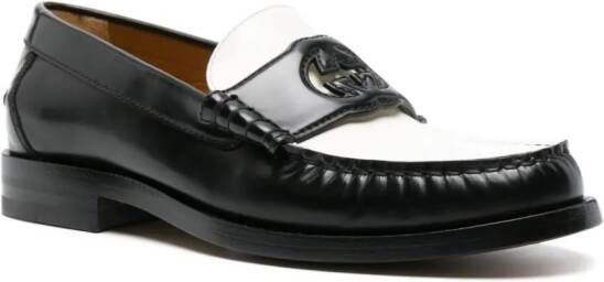 Gucci Interlocking G cut-out loafers Black