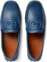 Gucci Interlocking G driving shoes Blue - Thumbnail 4